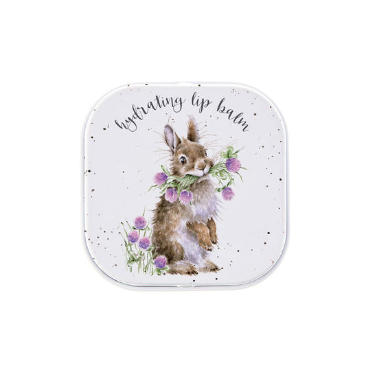 Wrendale Head Clover Heels Rabbit Lip Balm Tin