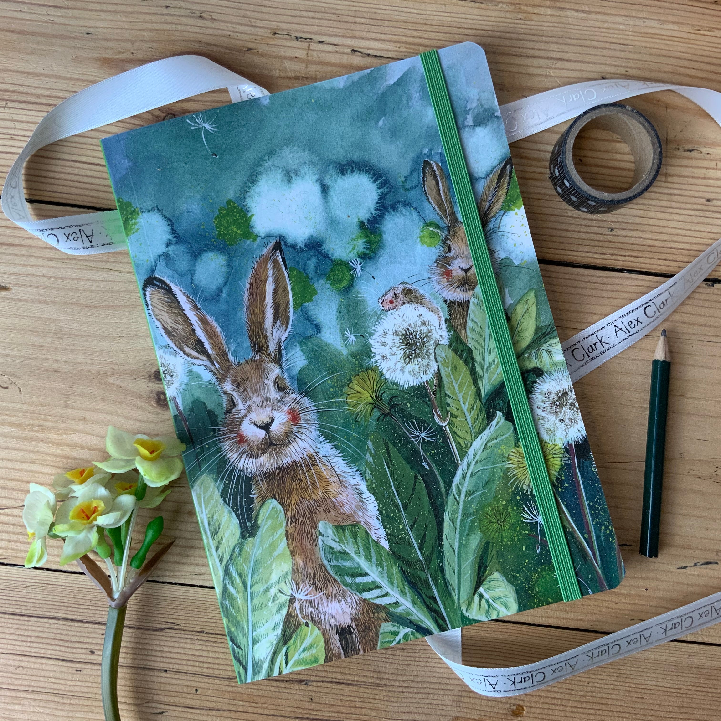 Alex Clark Little Rabbits Large Chunky Notebook – Sam Turner & Sons