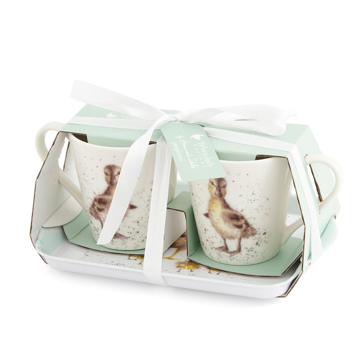 Wrendale Lovely Mum Duck Mug & Tray Set