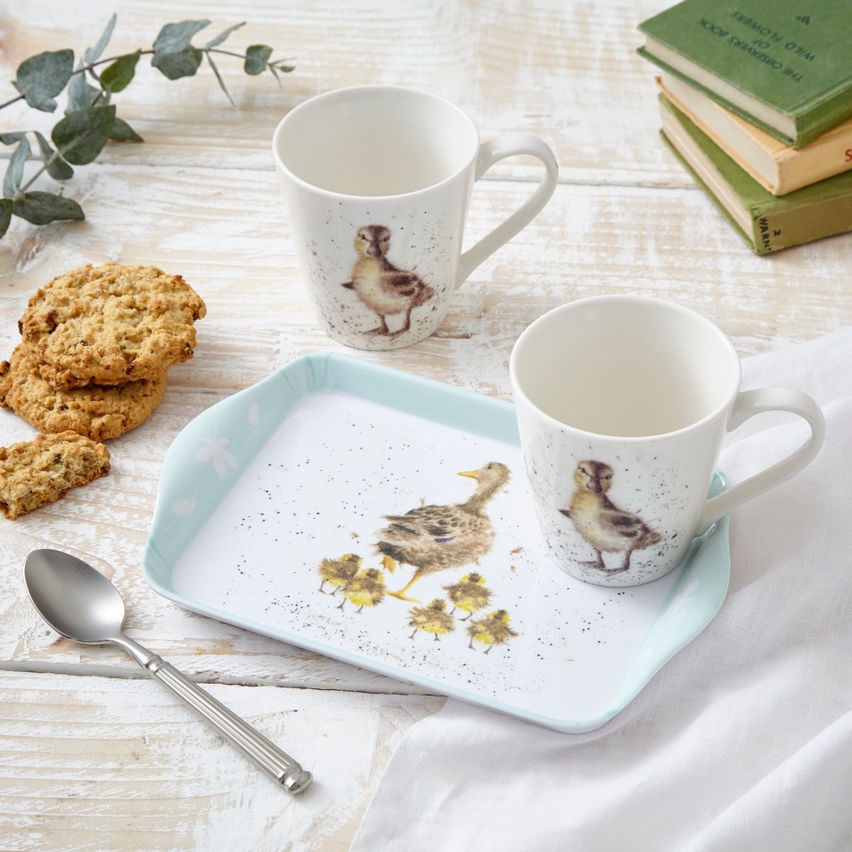 Wrendale Lovely Mum Duck Mug & Tray Set