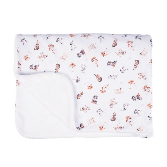 Wrendale Little Paws Baby Blanket