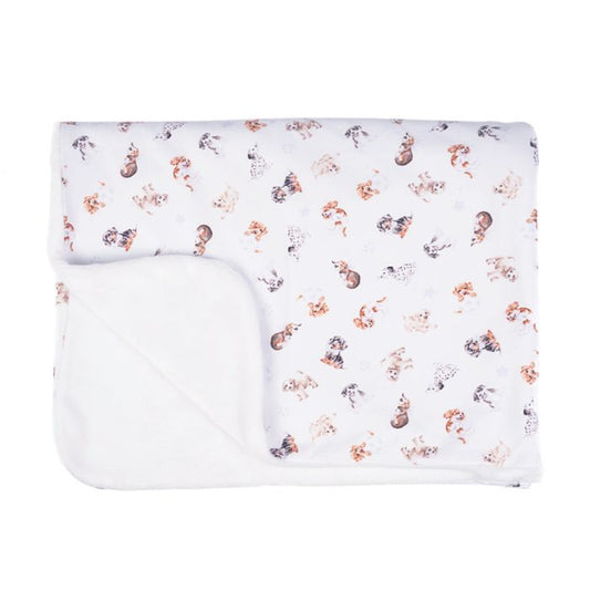 Wrendale Little Paws Baby Blanket