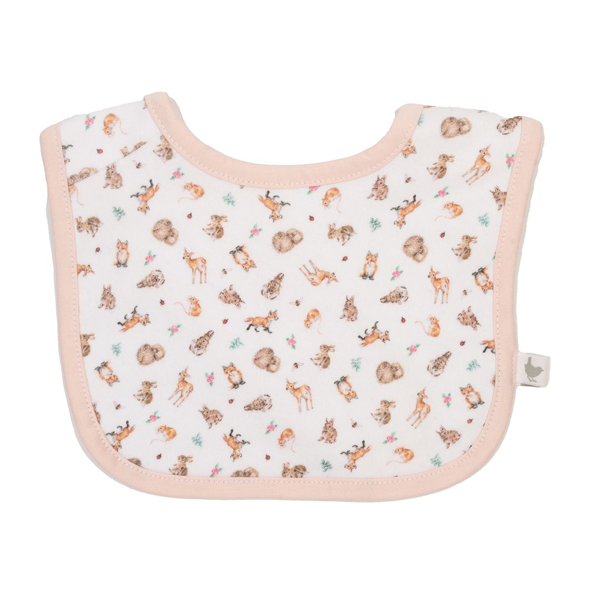 Wrendale Little Forest Woodland Animal Bib Gift Set