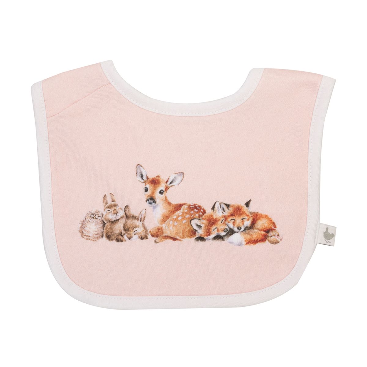 Wrendale Little Forest Woodland Animal Bib Gift Set