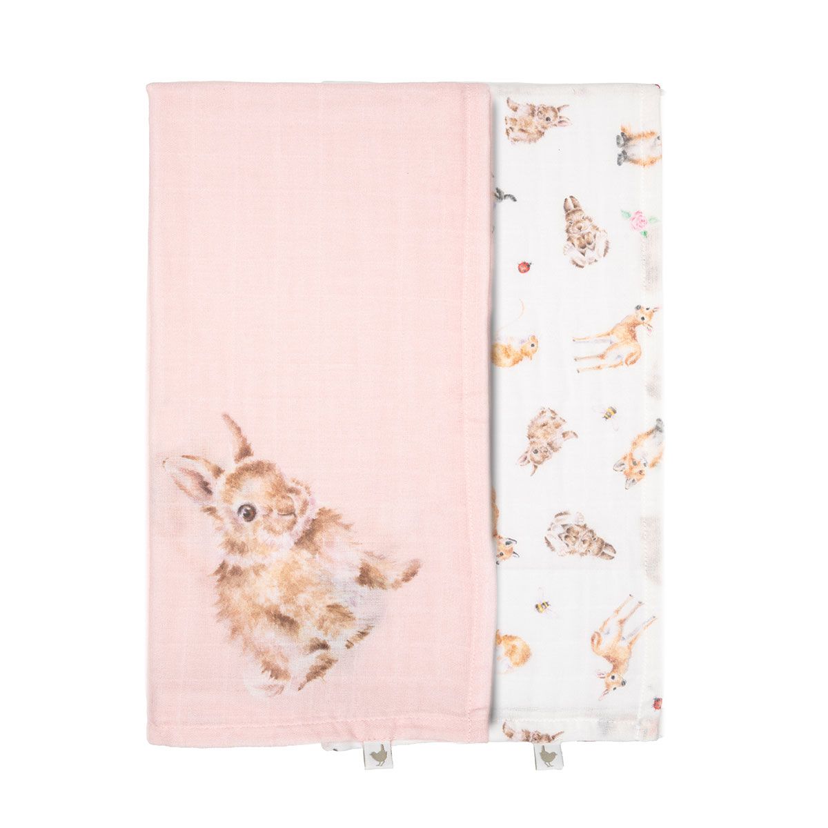 Wrendale Little Forest Woodland Animal Muslin Gift Set