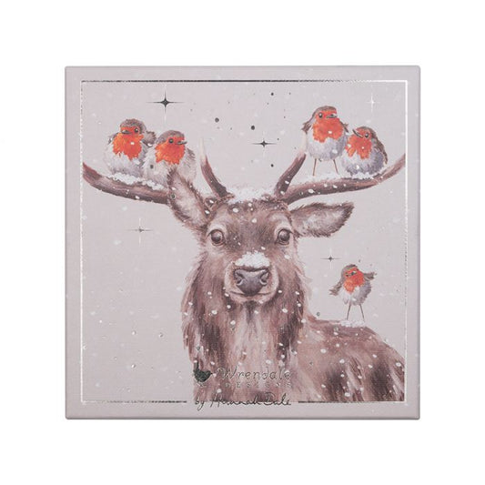 Wrendale Festive Friends Stag Luxury Boxed Christmas Cards