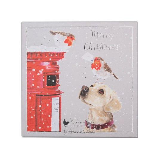 Wrendale Letters to Santa Labrador Luxury Boxed Christmas Cards