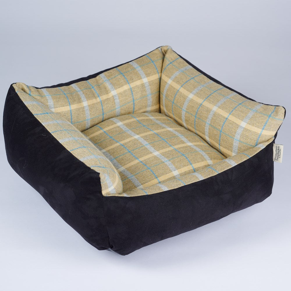 Bronte Glen Tweed Wool Cosy Dog Bed