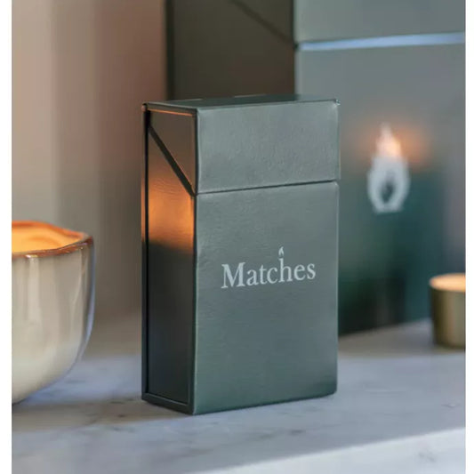Garden Trading Steel Match Box Forest Green