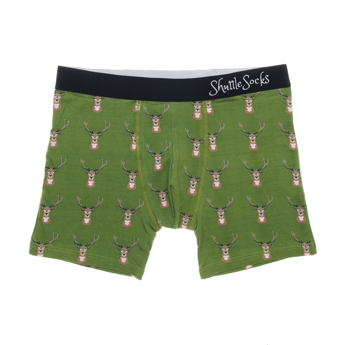 ShuttleSocks Green Stag Gamekeeper Boxer Shorts