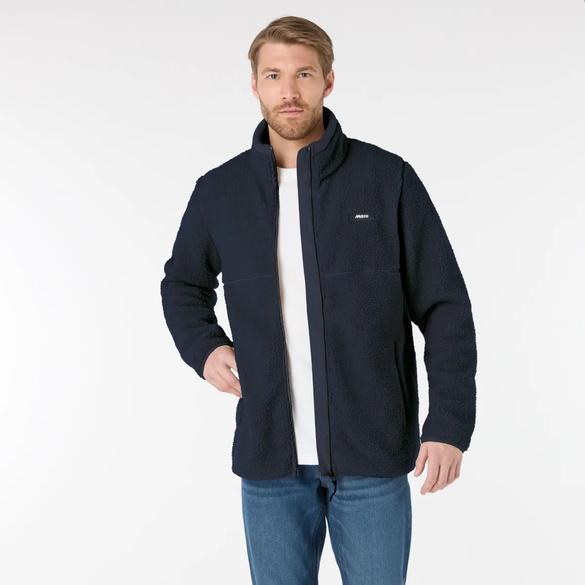 Musto Cove Deep Pile Fleece Jacket