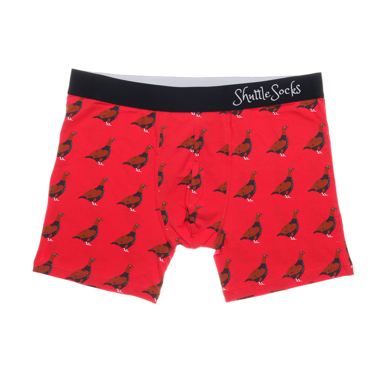 ShuttleSocks Red Grouse Boxer Shorts