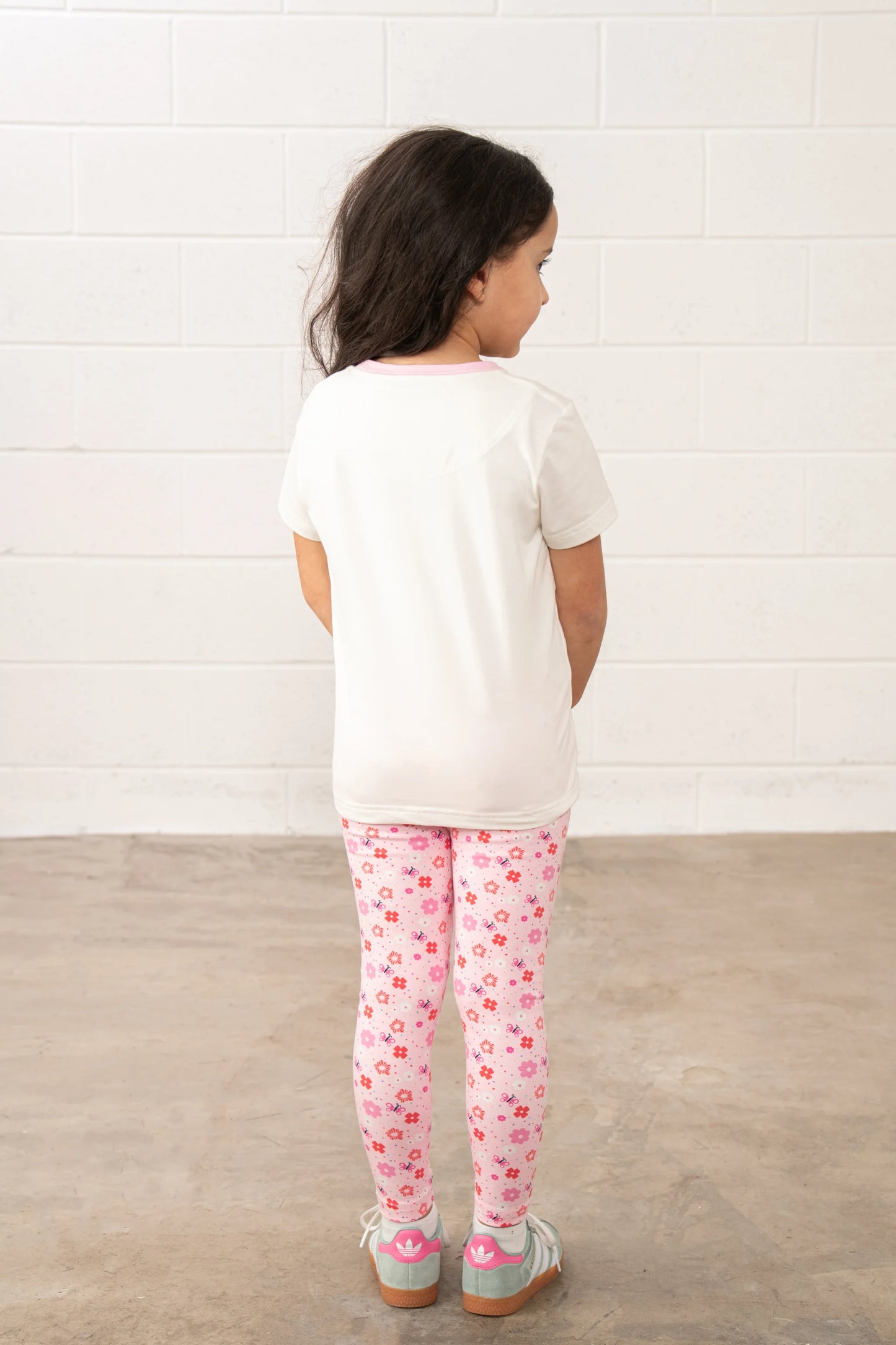 Lighthouse Mollie Pink Floral Leggings