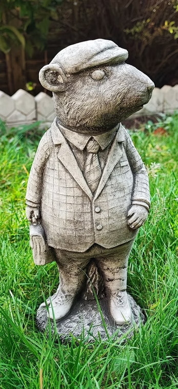 Hellostone Mr Ratty Garden Ornament