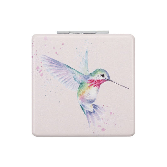 Wrendale Wisteria Wishes Humming Bird Compact Mirror