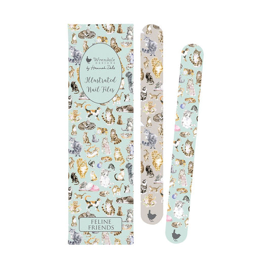 Wrendale Feline Friends Cat Nail File Set
