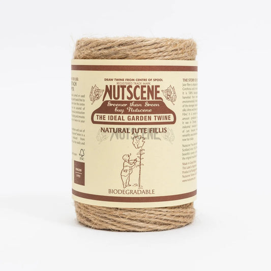 Nutscene Natural Jute Fillis Twine Spool 3 ply Economy 110m