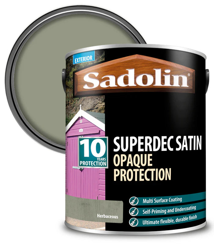 Sadolin Superdec Satin Opaque Wood Protection