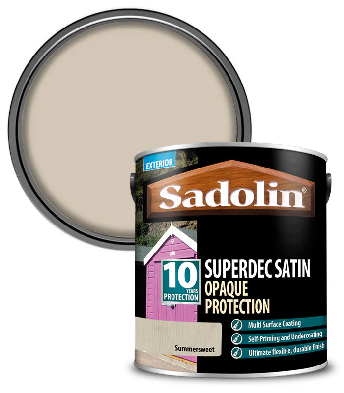 Sadolin Superdec Satin Opaque Wood Protection