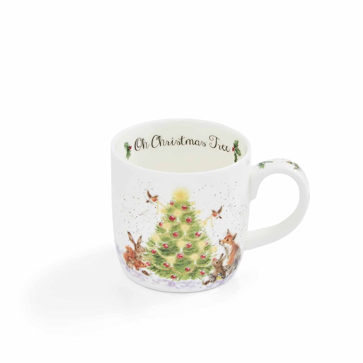 Wrendale Oh Christmas Tree Woodland animal Mug