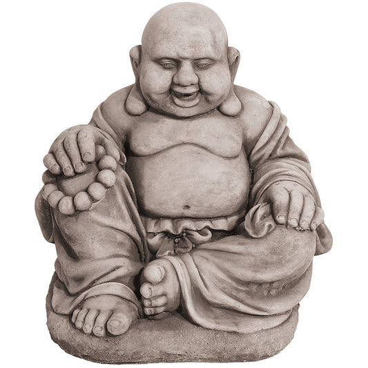 Willowstone Antique Grey Laughing Buddha OR10AG