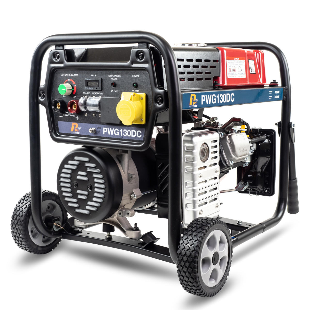P1 3.2kW / 4kVa Petrol Welder Generator 120A DC Welder PWG130DC