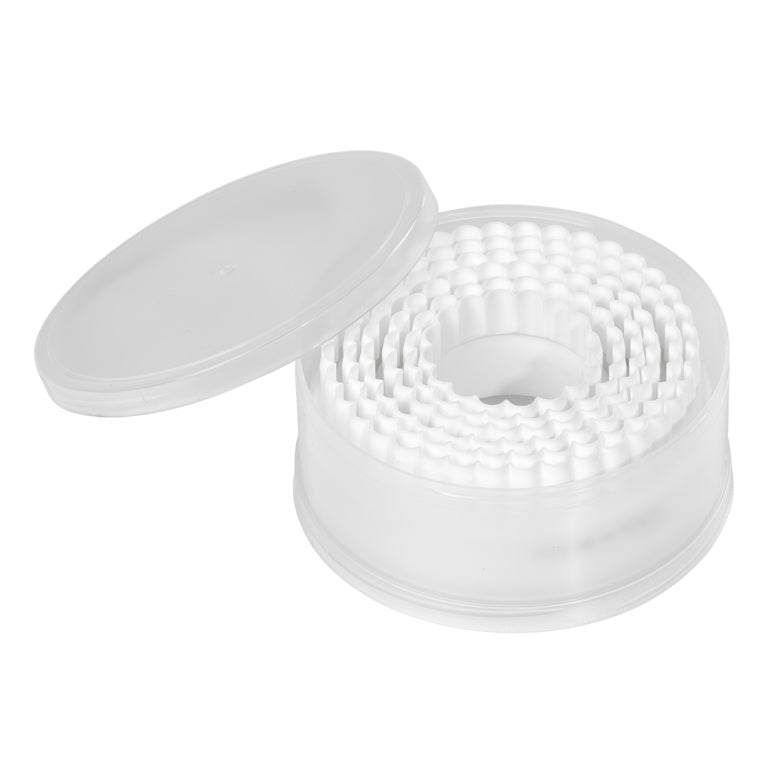 Tala Plastic Plain/Crinkled Reversible Pastry Cutters