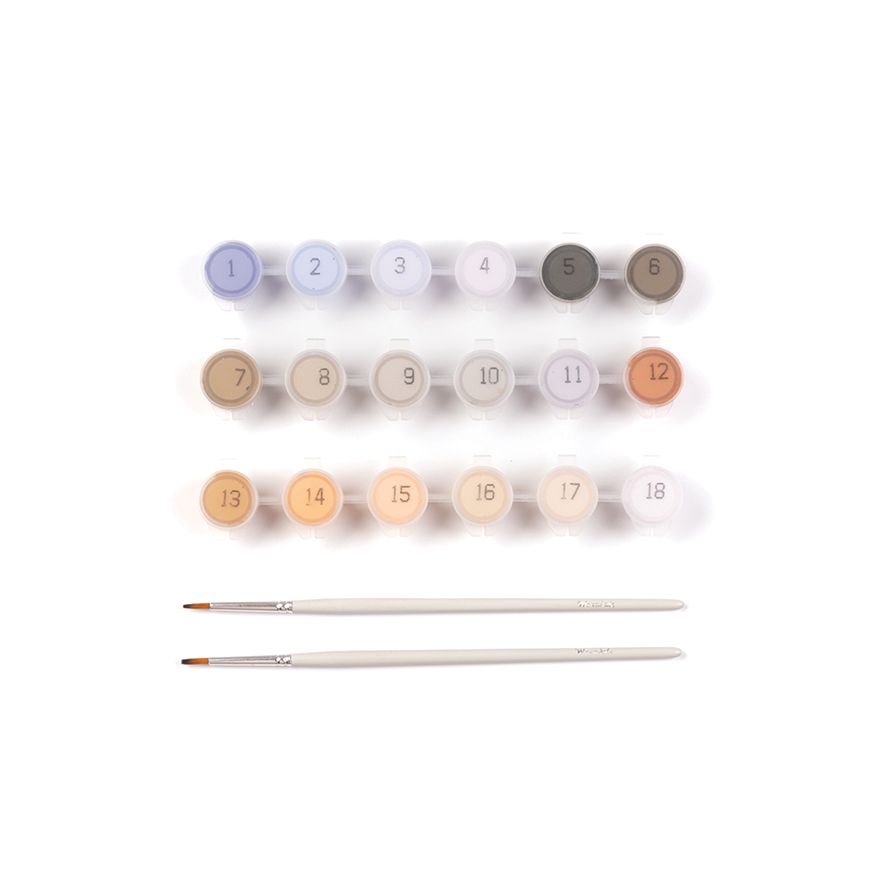 Wrendale Born to be Wild Fox Paint by Numbers