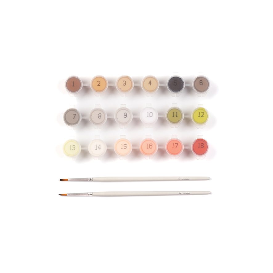 Wrendale Blooming with Love Spaniel Paint by Numbers