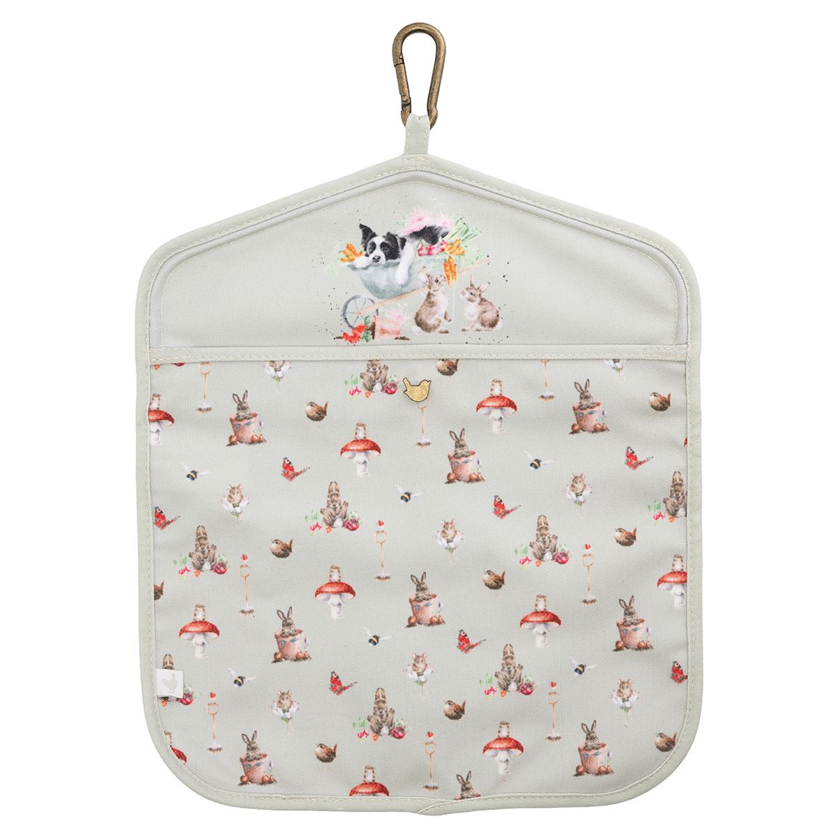 Wrendale Garden Friends Animal Peg Bag