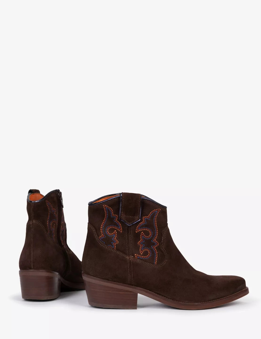 Penelope Chilvers Cassidy Suede Embroidered Boot