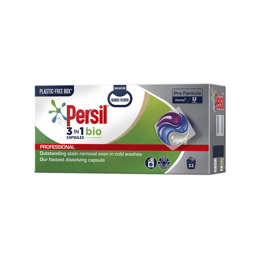Persil Pro Formula 3in1 Capsules Biological 3 x 32 pack Laundry Detergent