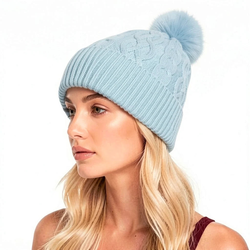 Park Lane Cable Knit Hat