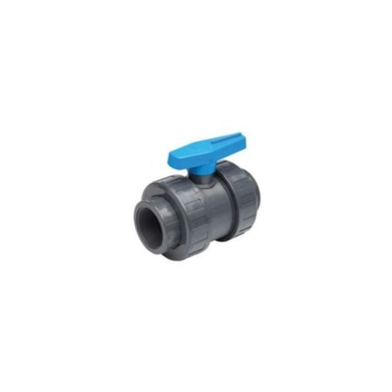 Plasson Ball Valve PVC Double Union FI x FI 3/4"