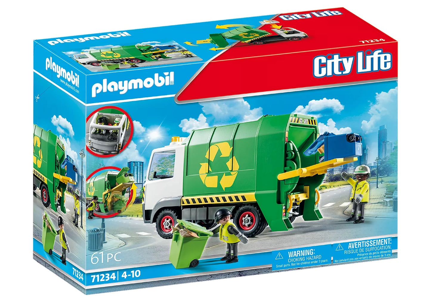 Playmobil City Life Recycling Truck