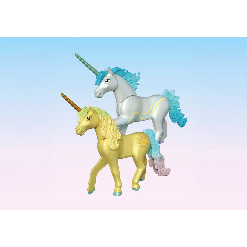 71842 Playmobil  Magical Unicorns Sunshine Blossom With Fairy Collectible Unicorn 
