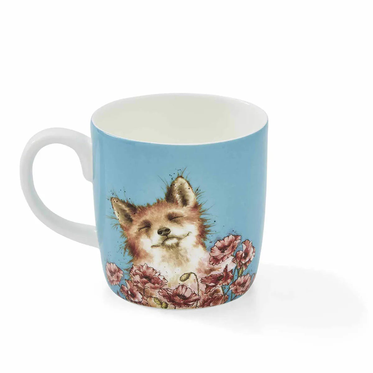 Wrendale Poppy Field Fox Large Mug