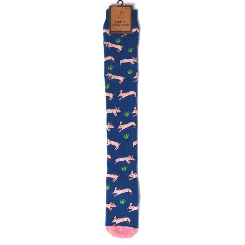Bartleby Porky Pigs Welly Socks