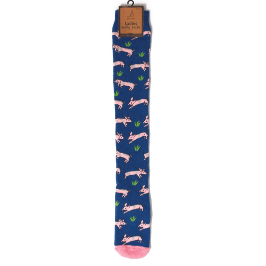 Bartleby Porky Pigs Welly Socks