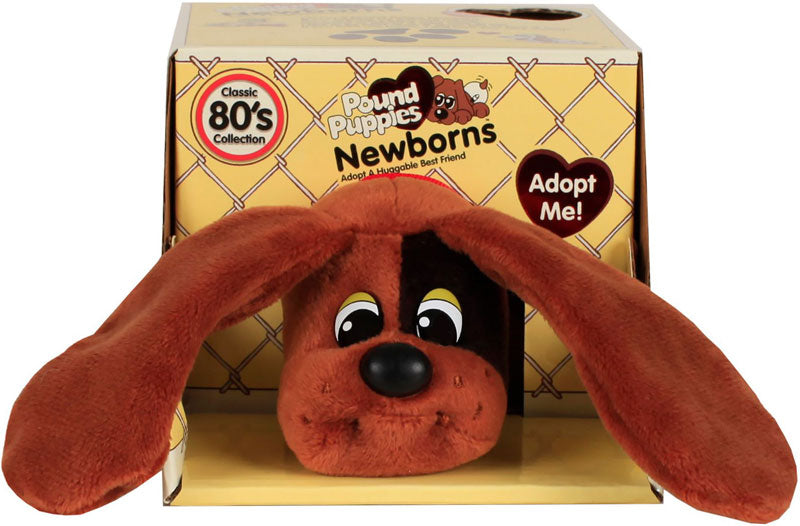 Pound Puppies Newborns Brown with Black Spots