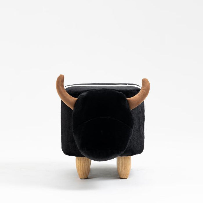 Gardeco Beltie Belted Cow Animal Footstool