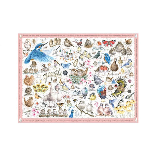 Wrendale Garden Birds Jigsaw Puzzle