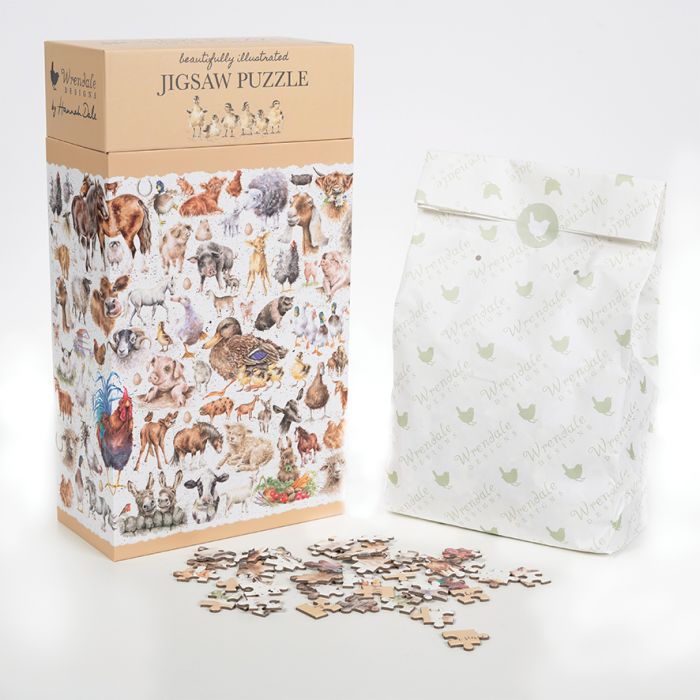 Wrendale Farmyard Friends Puzzle
