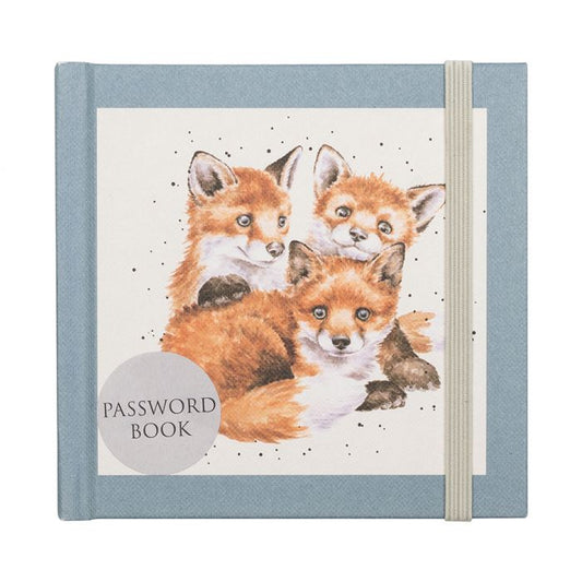 Wrendale Snug as a Cub Fox Password Book