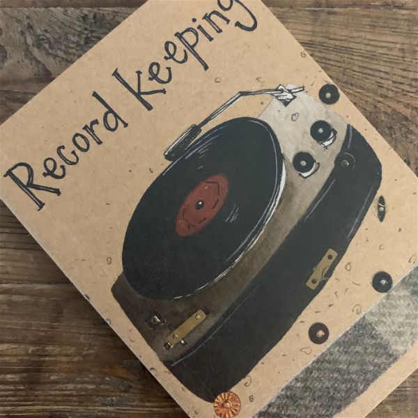 Alex Clark Record Keeping Small Kraft Notebook