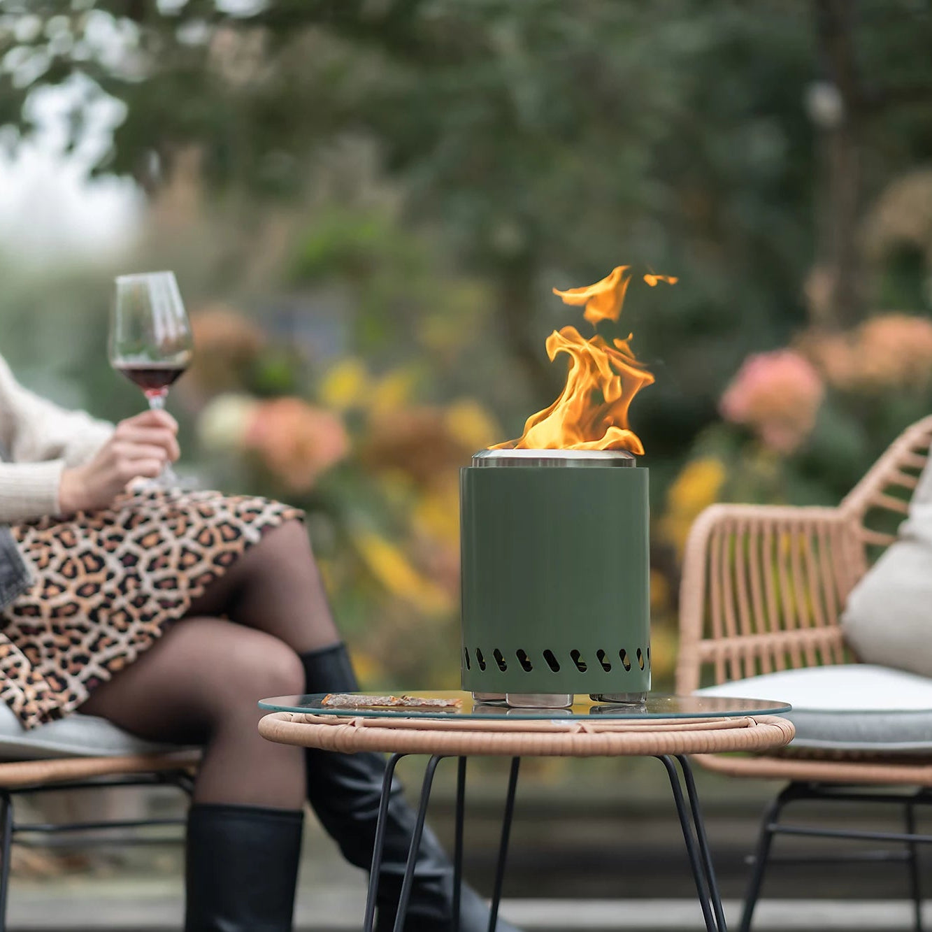 Redfire Volcano Pellet Tabletop Fire Pit