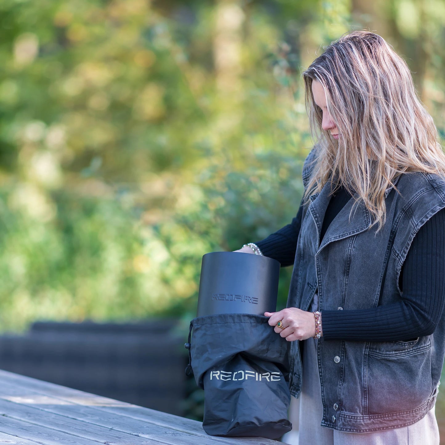 Redfire Volcano Pellet Tabletop Fire Pit