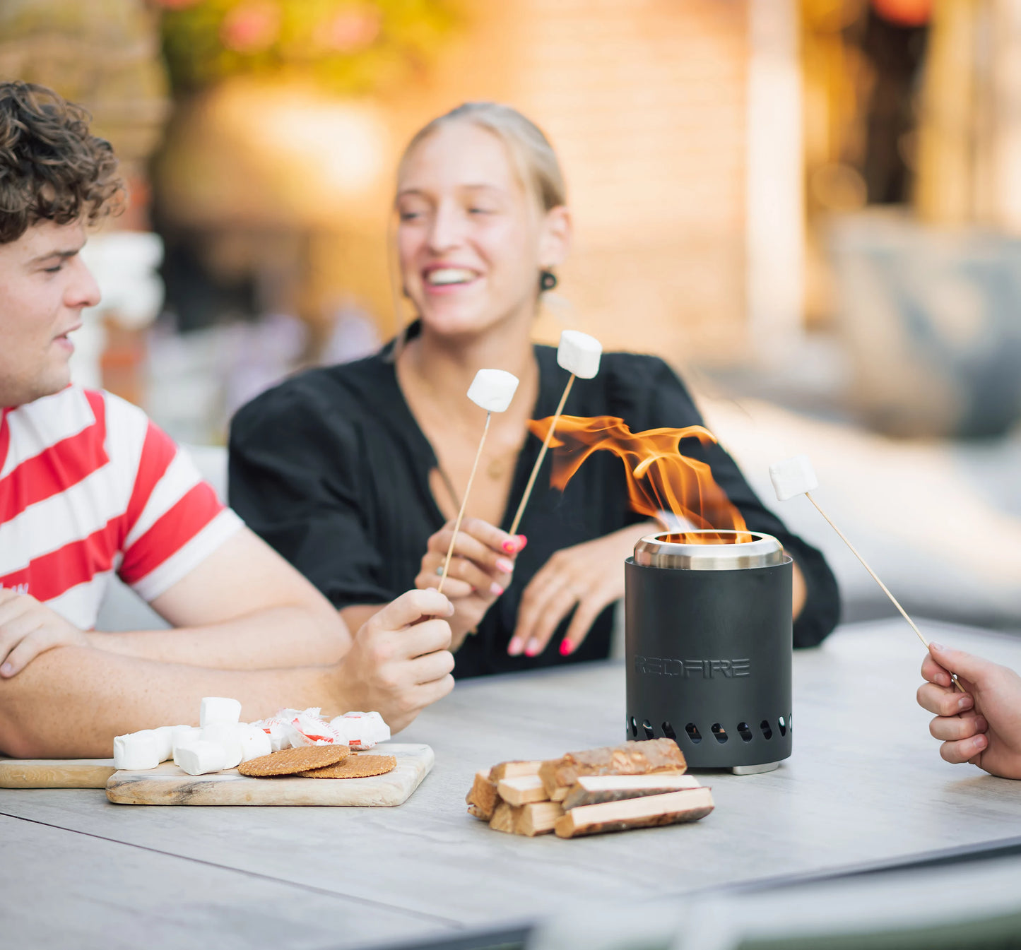 Redfire Volcano Pellet Tabletop Fire Pit
