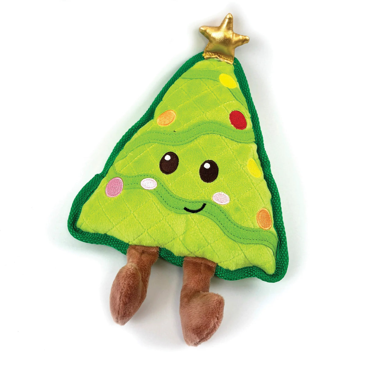 Happy Pet Cooper Christmas Tree tough durable dog toy for chewing