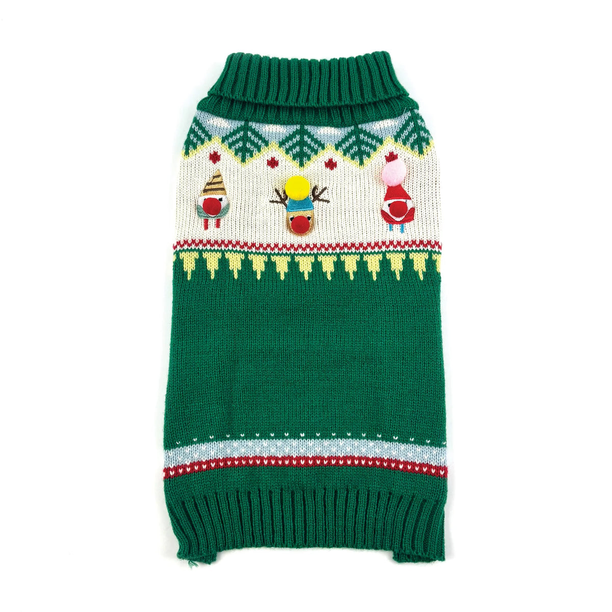 Happy Pet Bobble Sweater knitted dog jumper for cold weather walks